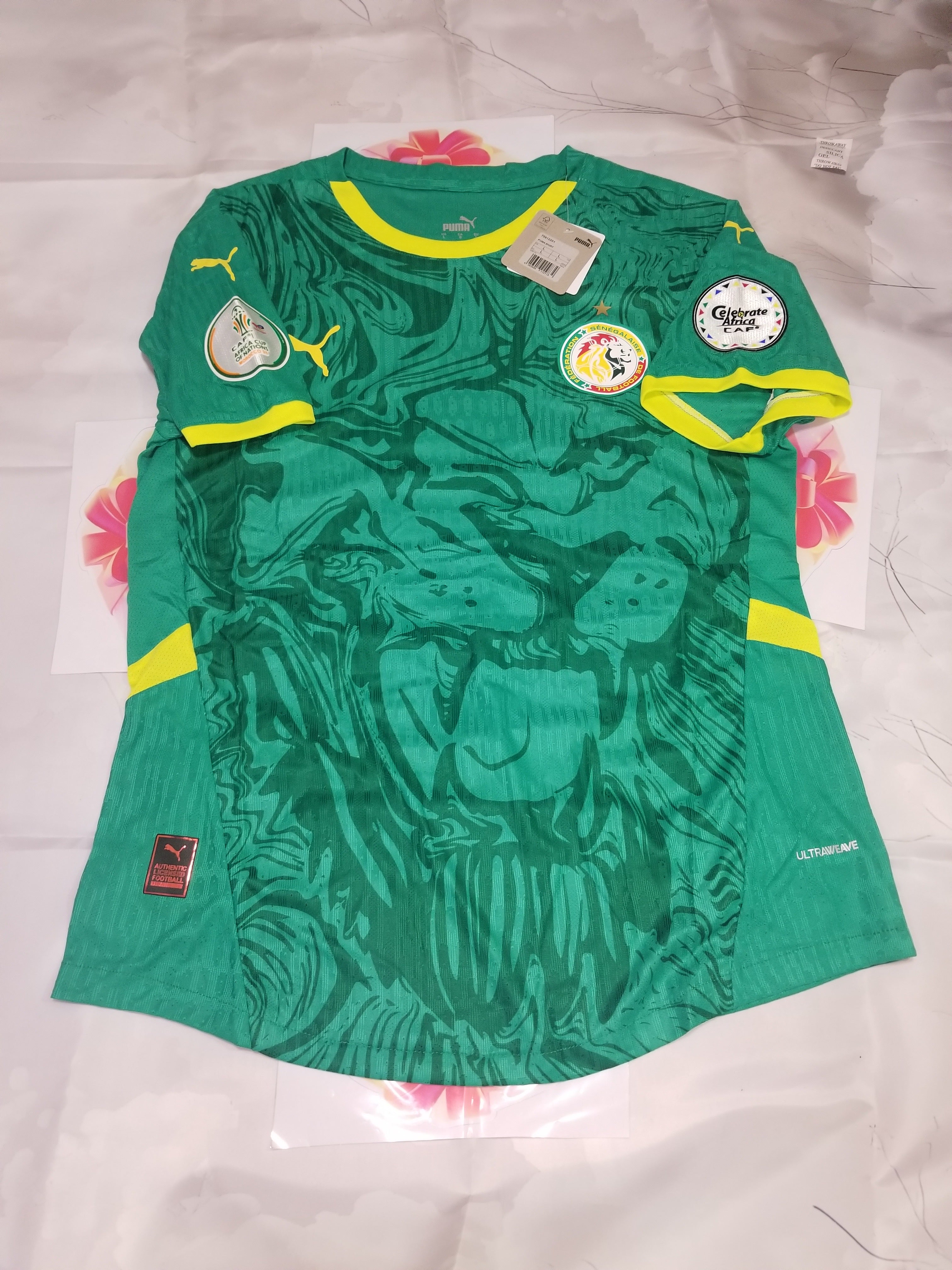 🔵 MAILLOT SÉNÉGAL – 2ᵉ QUALITÉ (PACHA)