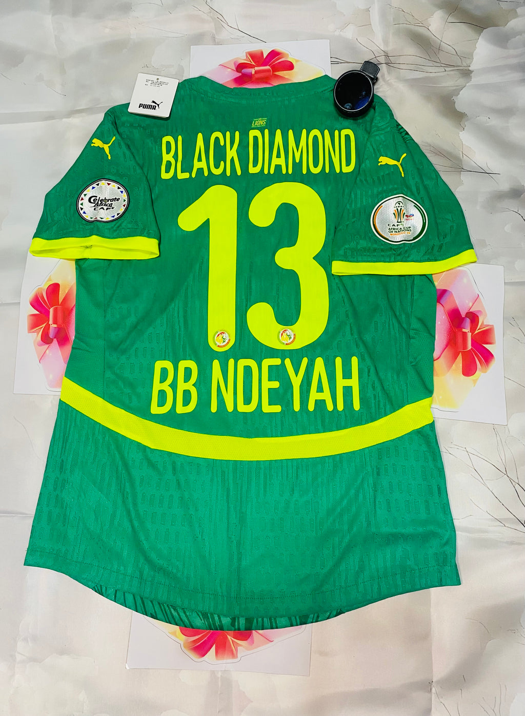 🔵 MAILLOT SÉNÉGAL – 2ᵉ QUALITÉ (PACHA)