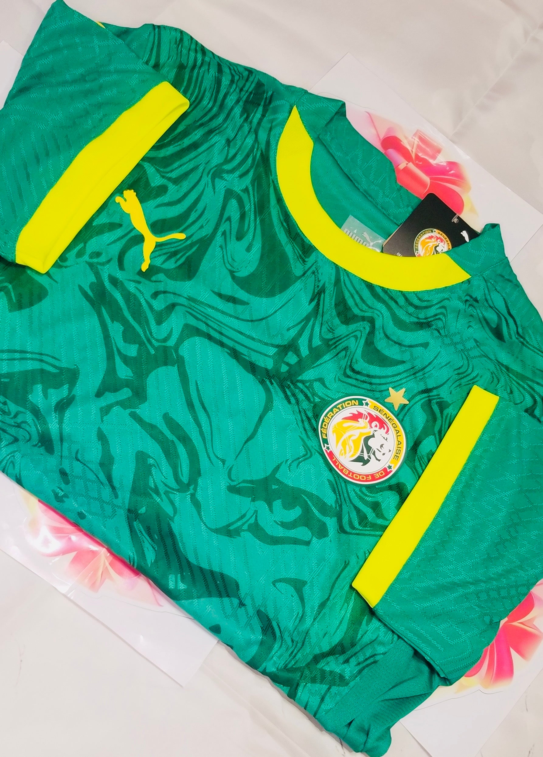 🟢 MAILLOT SÉNÉGAL – 1ʳᵉ QUALITÉ